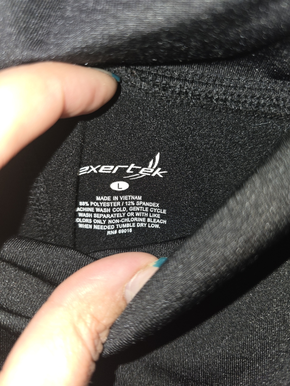 Women's Black Skirted Leggings - Athletic Skirt Leggings - Picture 2 of 7